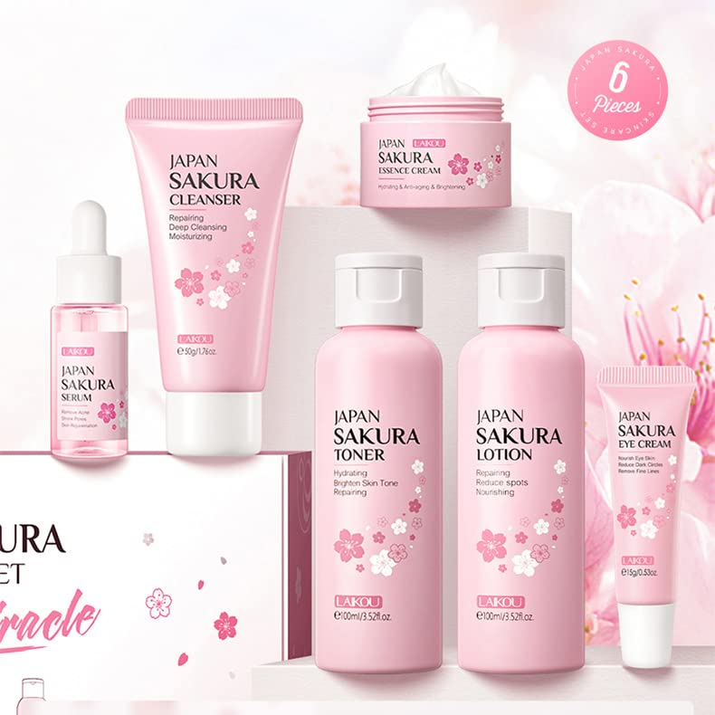 1 paquete de cuidado de la piel, que contiene limpiador facial de limpieza profunda+crema facial hidratante + suero facial refinador de la