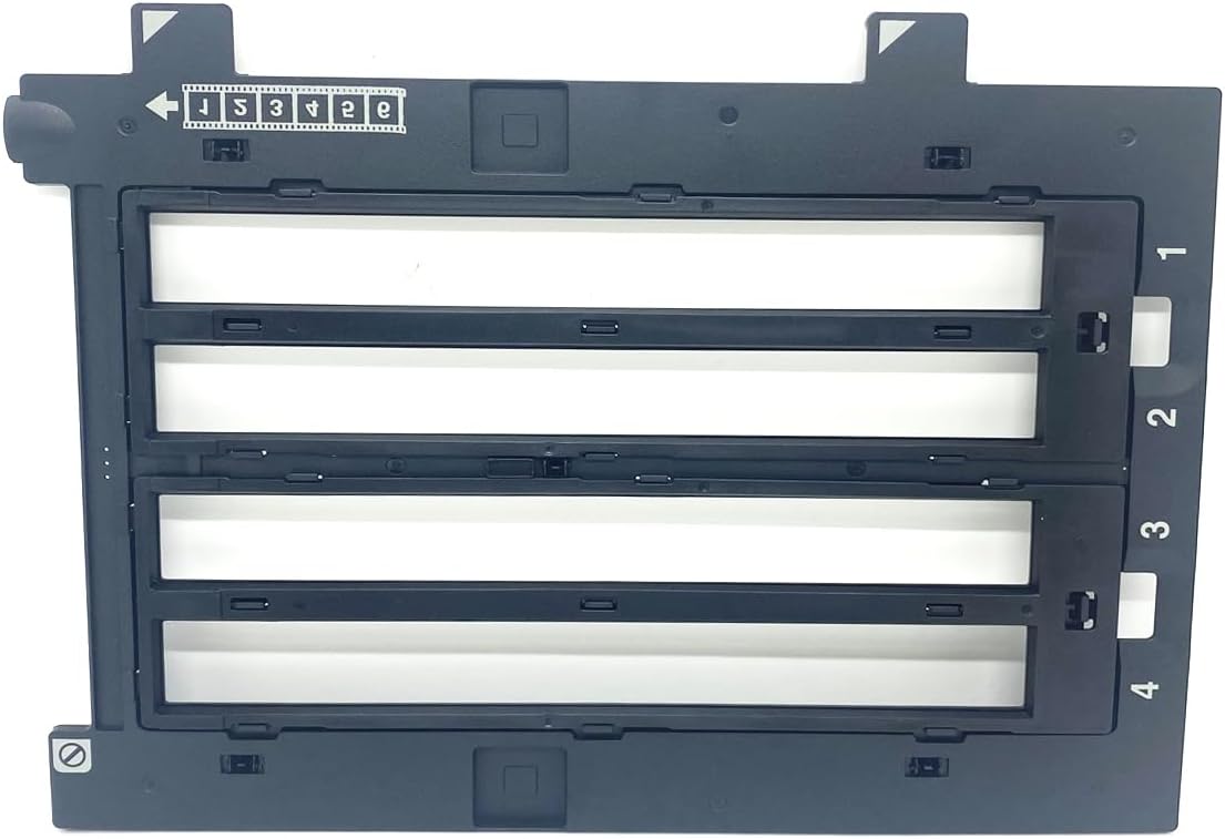 TasLin Soporte actualizado de 1.378 in para foto negativa, guía de película para EPSON V700 V750 V800 V850 4990