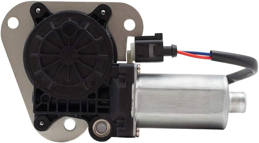 Brock Elevalunas eléctrico delantero de repuesto para pasajeros con motor y conector de 2 pines compatible con 2011-2014 200 Sedan Avenger