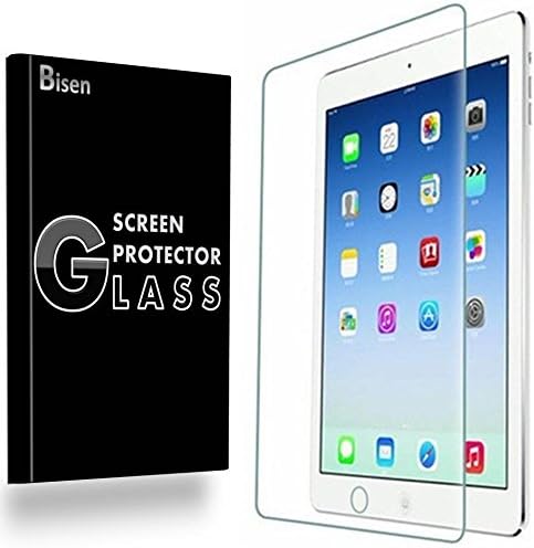 BISEN – Protector de pantalla de vidrio templado para iPad Air (2019), iPad Air 3, iPad Pro 10.5 antirreflejos mate antihuellas, antiarañazos,
