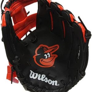 Wilson A200 MLB juvenil – Guante de Tee Ball de 10 pulgadas con diseños del logotipo del equipo, para todas las posiciones y perfecto para Wilson A200 MLB juvenil – Guante de Tee Ball de 10 pulgadas con diseños del logotipo del equipo, para todas las posiciones y perfecto para