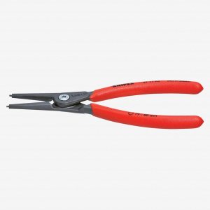 KNIPEX Alicates de anillo de precisión externa, rojo y plateado KNIPEX Alicates de anillo de precisión externa, rojo y plateado