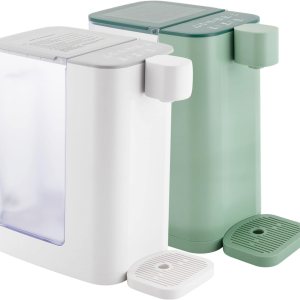 Dispensador de agua caliente instantáneo, hervidor eléctrico para encimera, calentamiento rápido con temperatura ajustable, dos niveles de agua, luz Dispensador de agua caliente instantáneo, hervidor eléctrico para encimera, calentamiento rápido con temperatura ajustable, dos niveles de agua, luz