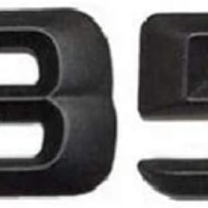 Un-Branded ABS negro mate E 350 pulgadas letras traseras del maletero del coche, insignia de la palabra, emblema de la letra para Mercedes Benz Un-Branded ABS negro mate E 350 pulgadas letras traseras del maletero del coche, insignia de la palabra, emblema de la letra para Mercedes Benz