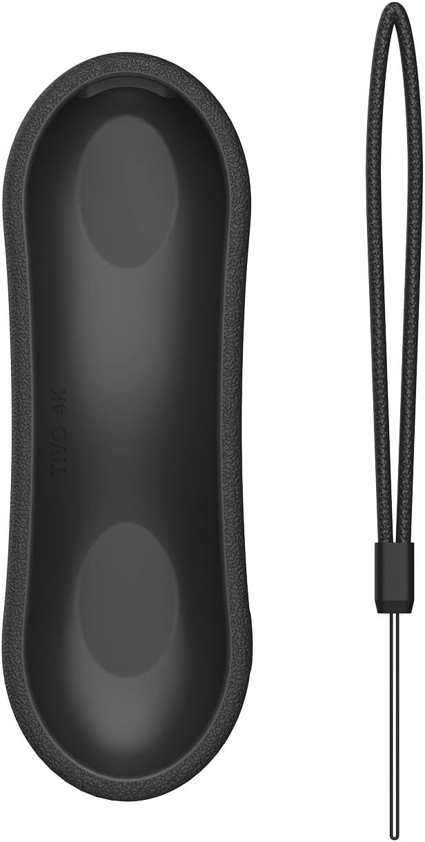 SIKAI – Funda protectora de silicona para control remoto TiVo Stream 4K, a prueba de golpes, antipérdida, para control remoto TiVo Stream 4K, con
