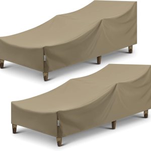 SunPatio Fundas para tumbonas para exteriores, resistentes al agua, para silla de playa, con costuras selladas, resistente a la decoloración, SunPatio Fundas para tumbonas para exteriores, resistentes al agua, para silla de playa, con costuras selladas, resistente a la decoloración,