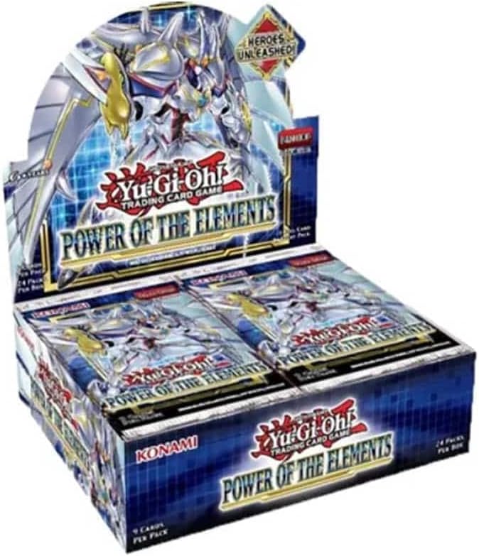 KONAMI YU-GI-OH CCG Caja de refuerzo Poder de los elementos (24CT) (Ilimitado) - Imagen 3