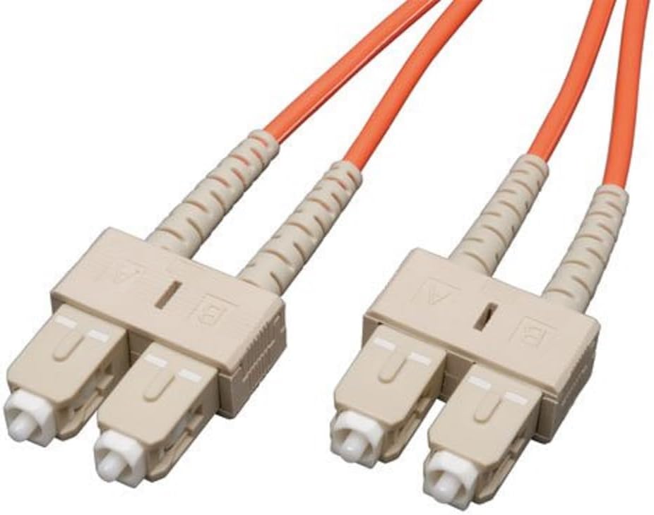 Tripp Lite Cable Patch de Fibra Dúplex Multimodo 62.5m  125 (SCSC), 328.1 ft (N306-100M)