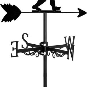 Veleta con forma de animales con montaje en el techo, dirección del viento, decoración creativa para el hogar, regalo para exteriores, granja, Veleta con forma de animales con montaje en el techo, dirección del viento, decoración creativa para el hogar, regalo para exteriores, granja,