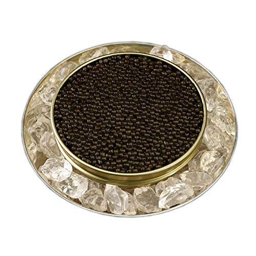 Old Classic Ossetra Sturgeon Malossol Caviar – Lata de 32 onzas, sabor exquisito, calidad, cosecha sostenible, caviar Ossetra gourmet real recién