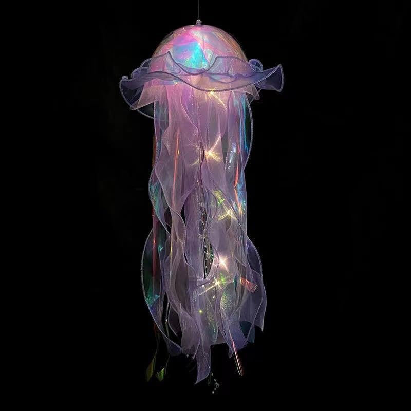 Luces colgantes de medusas para dormitorio, luces de medusa, accesorios de Nochevieja, faroles de medusas, decoraciones de Nochevieja, accesorios de