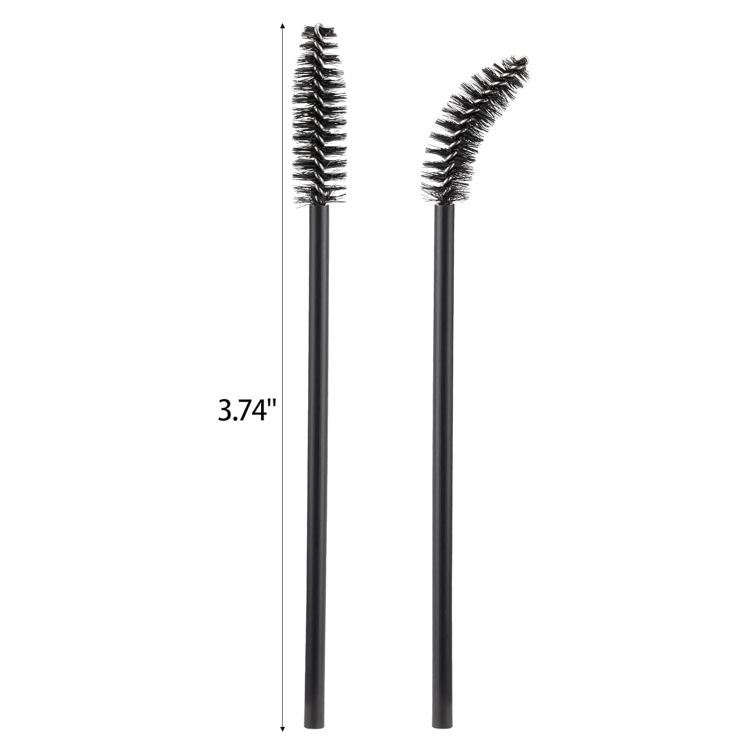 300 carretes desechables de pestañas de rímel varitas cepillo para extensión de pestañas ceja y maquillaje color Tbestmax