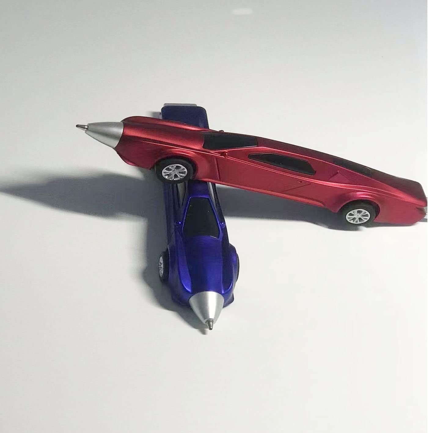 YJGMY Bolígrafos divertidos para niños, bolígrafos novedosos, suministros escolares, bolígrafos geniales para adolescentes, autos de carreras,