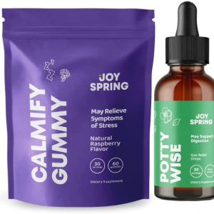 JoySpring Suavizante de heces para niños, alivio del estreñimiento líquido para niños y gomitas tranquilas, suplemento de apoyo al estado de ánimo JoySpring Suavizante de heces para niños, alivio del estreñimiento líquido para niños y gomitas tranquilas, suplemento de apoyo al estado de ánimo