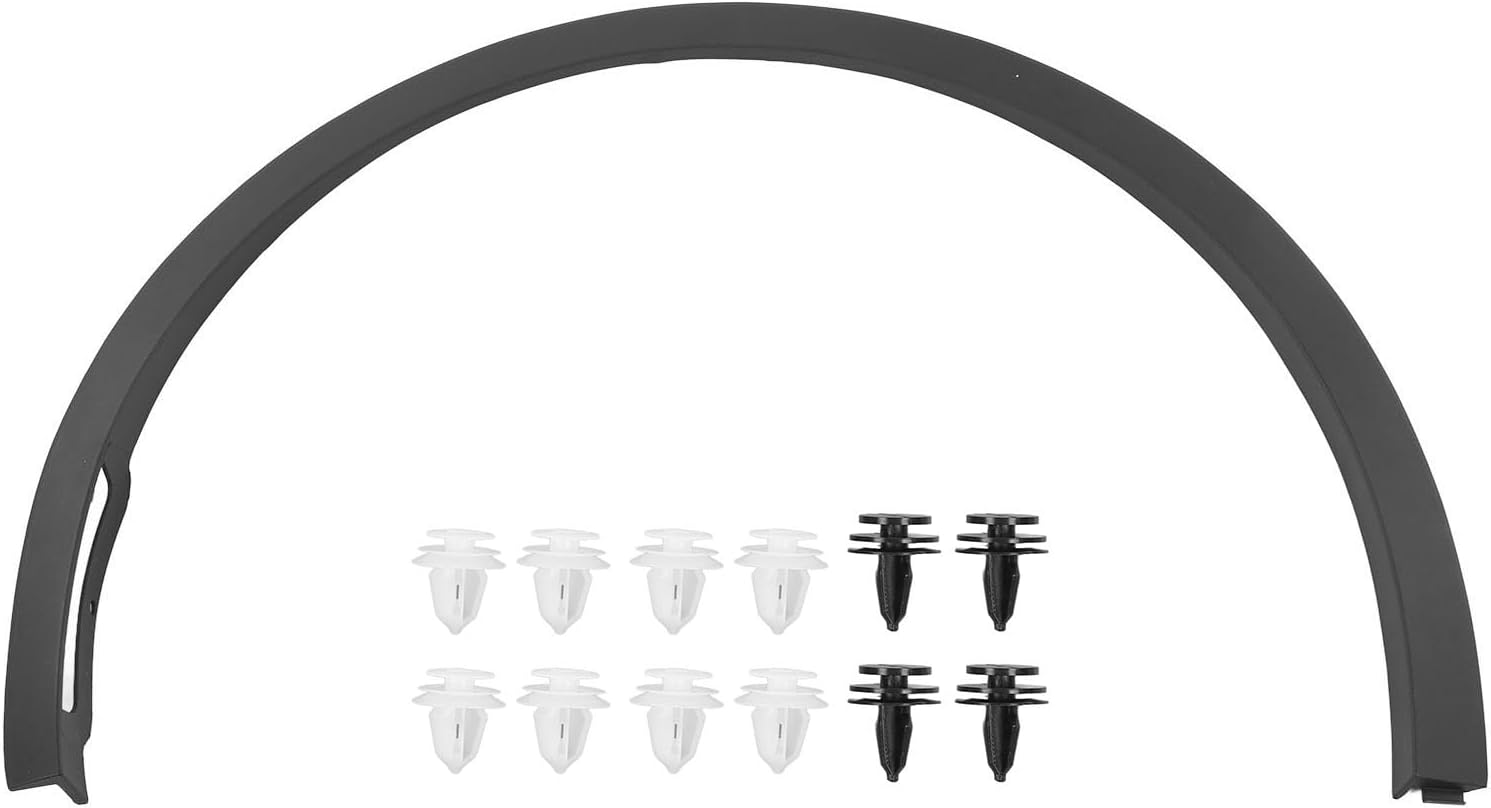 Guardabarros para Tesla Modelo Y, moldura de arco de rueda de guardabarros trasero del lado del pasajero, moldura de rueda lateral del automóvil,