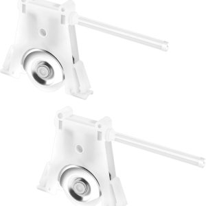 Touri Paquete de 2 rodillos de puerta corredera para puerta de mosquitero para Andersen Parte #1997310 (1991 hasta el presente) con altura vertical Touri Paquete de 2 rodillos de puerta corredera para puerta de mosquitero para Andersen Parte #1997310 (1991 hasta el presente) con altura vertical