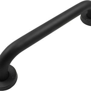 2 barras de agarre negras de 12 pulgadas, barras de agarre de acero inoxidable, manijas de baño, barras de seguridad para ducha para personas 2 barras de agarre negras de 12 pulgadas, barras de agarre de acero inoxidable, manijas de baño, barras de seguridad para ducha para personas