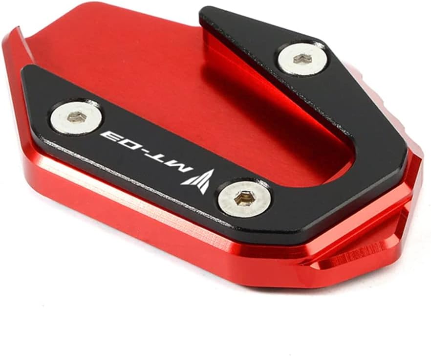 Accesorios de motocicleta con soporte lateral para Yamaha MT03 MT 03 2016 2017 2018 2019 2020 placa de extensión de soporte