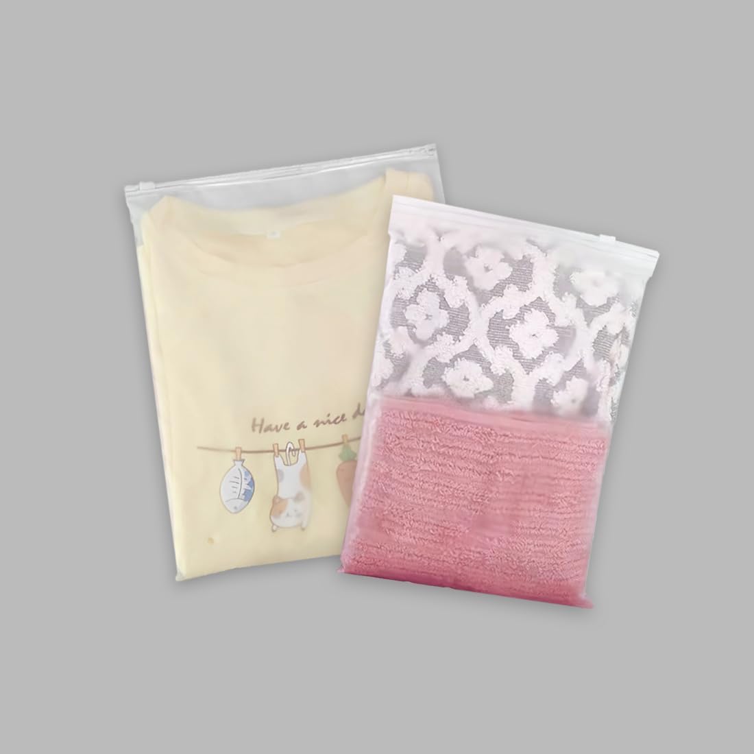 30 bolsas de almacenamiento de viaje, bolsas de plástico reutilizables con cremallera para bolsa de hospital, bolsa de almacenamiento de equipaje