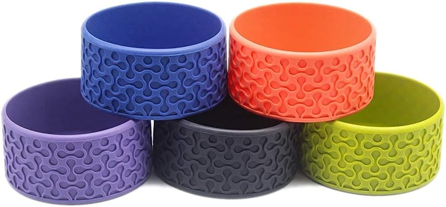Funda protectora de silicona para botella de agua Hydroflask 2.0 de 64 onzas Hydro Flask. Antideslizante evita sonidos, abolladuras y abolladuras.