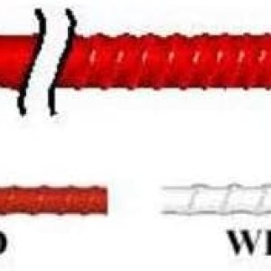 FIRESTIK Antena resistente de 7 pies de onda 34, roja, KW7R FIRESTIK Antena resistente de 7 pies de onda 34, roja, KW7R