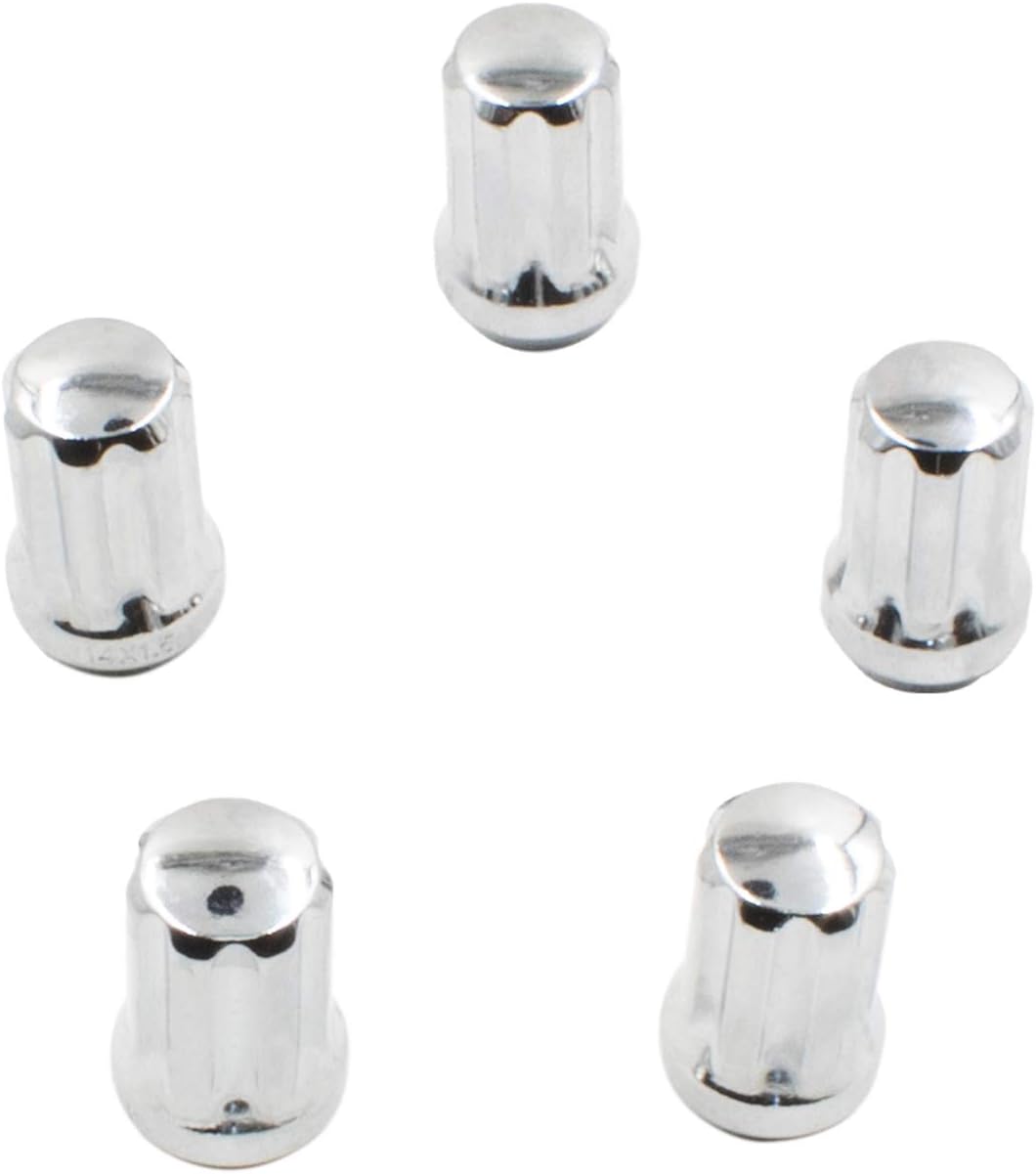 Wheel Accessories Parts Juego de 20 tuercas cromadas de 916 de 1.50 pulgadas de largo, con bloqueo de diámetro pequeño para camión de 916 pulgadas