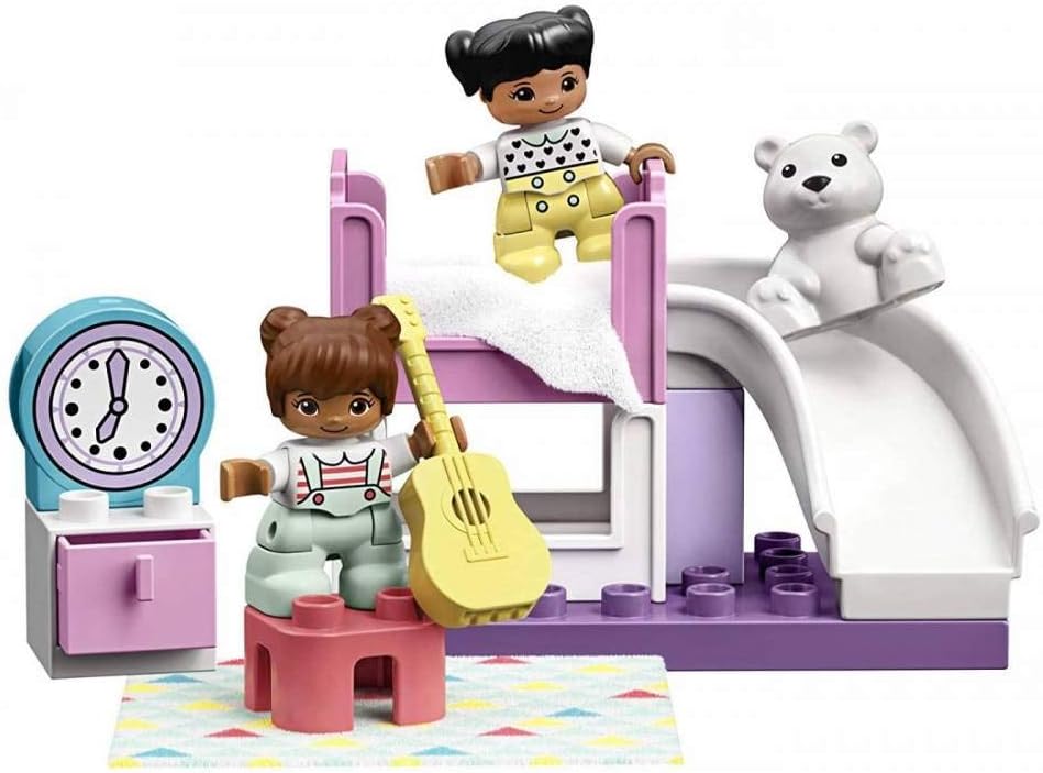 LEGO DUPLO Town Bedroom 10926 – Juego de juego de simulación para niños, juguete de desarrollo para niños, ideal para el aprendizaje y el juego de