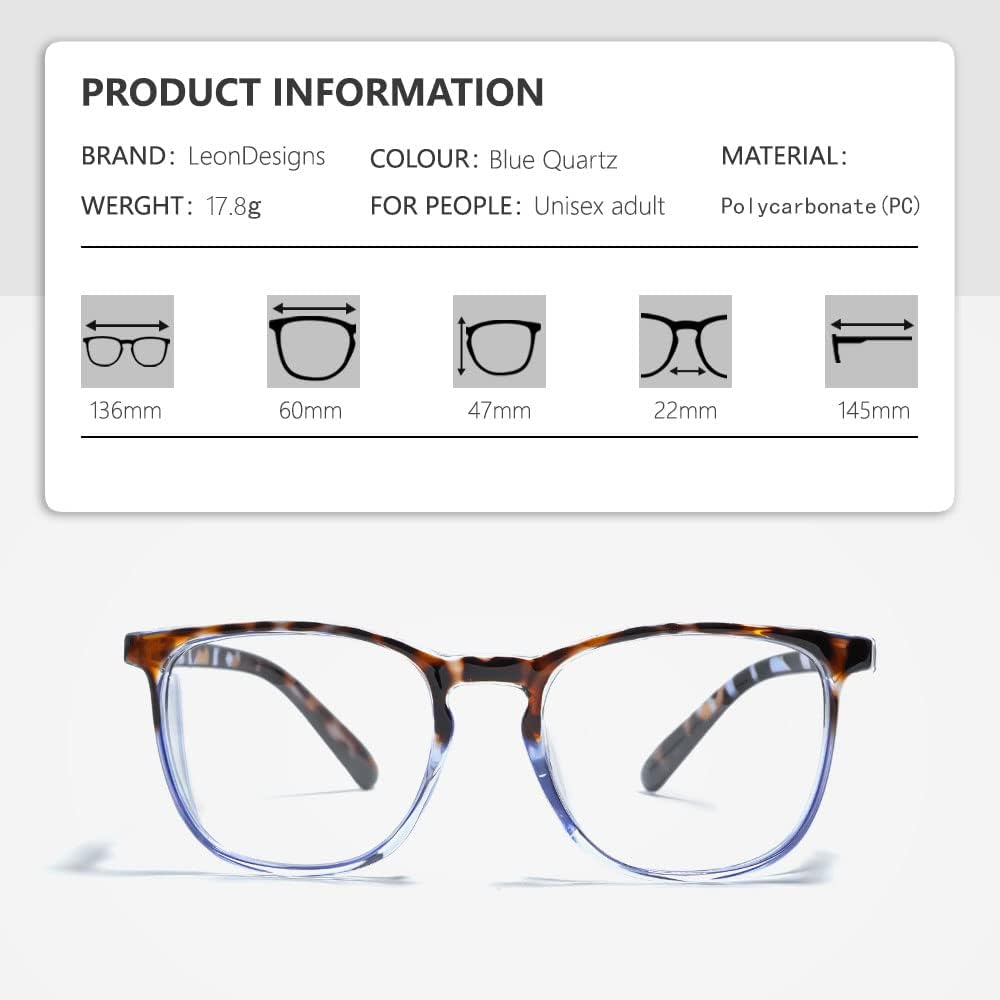 Gafas de seguridad antivaho Z87.1 con bloqueo de luz azul, antipolvo, protección UV, para hombres y mujeres (cuarzo azul)