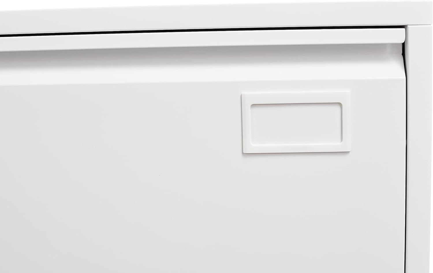 KUIKUI Archivador lateral digital electrónico con un solo cajón, archivador de metal con barra para colgar letras y documentos A4 para oficina en