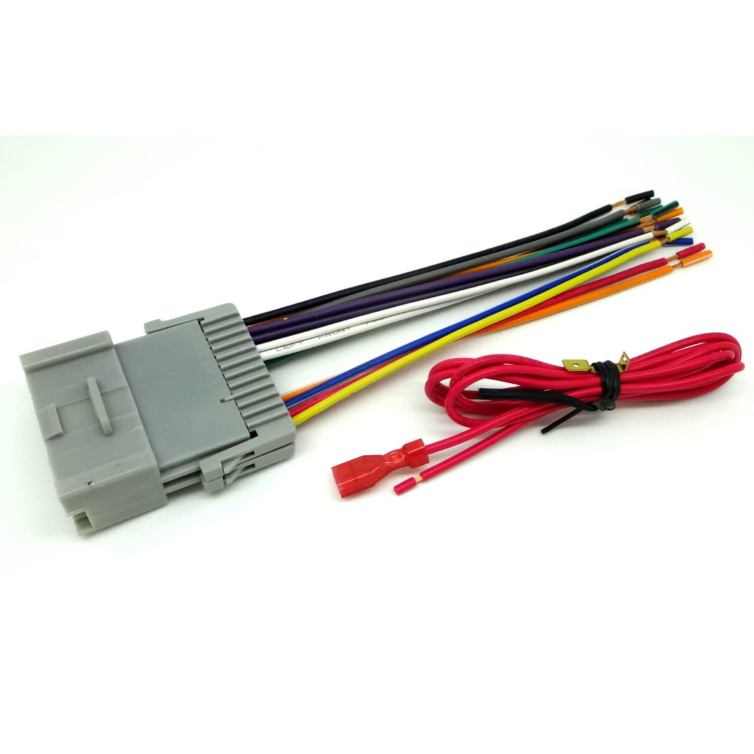 AMSAMOTION Adaptador de conector de arnés de cableado de radio estéreo para GM Chevy Silverado GMC 2002-2008 Modelo