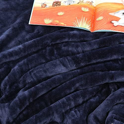 TILLYOU Manta reversible de forro polar Sherpa para niños, niñas, niños pequeños, recién nacidos, 40 x 50 pulgadas, manta cálida y mullida para cama