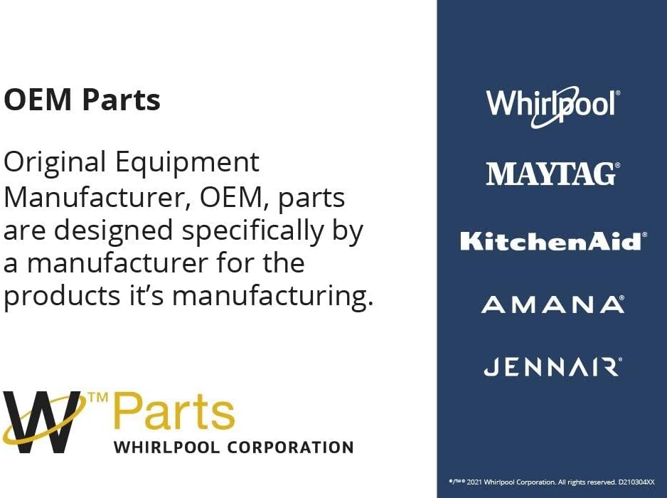 Whirlpool WPW10276397 Pieza De Repuesto De La Bomba De Drenaje De La Lavadora De Carga Superior Del OEM Genuino – Sustituye W10276397