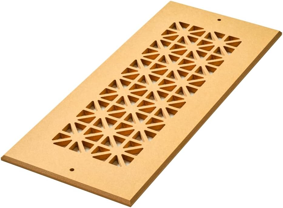 Christopher Scott Design – Cubiertas decorativas personalizadas para ventilación de aire, 4 x 10 pulgadas, para pared, recortes, cubiertas de