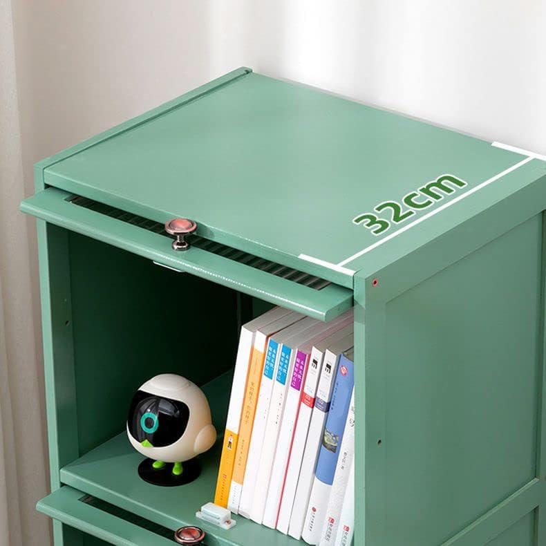 CraftThink Armario de almacenamiento alto, gabinete de acento moderno de mediados de siglo, patas rectas, gabinete de despensa de cocina con puertas