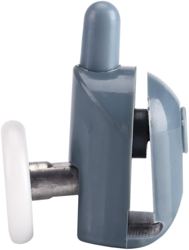 TOPINCN – Rodillos para puerta de ducha, doble inferior, poleas superiores, corredores, kit de repuesto para baño, 8 unidades (rueda individual)