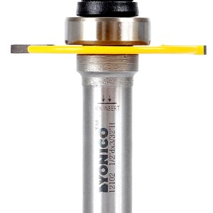 YONICO Broca de fresadora ranuradora 12102 vástago de 332 pulgadas y 12 pulgadas YONICO Broca de fresadora ranuradora 12102 vástago de 332 pulgadas y 12 pulgadas