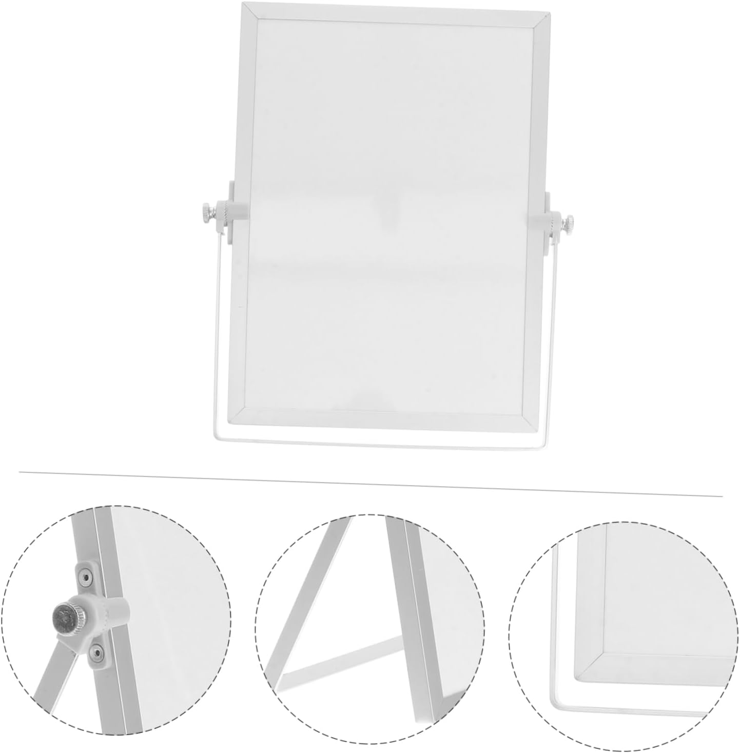 Caballete magnético Pizarra blanca de borrado en seco Soporte Caballete de pintura Mini caballete de pizarra caballete de pizarra planificador
