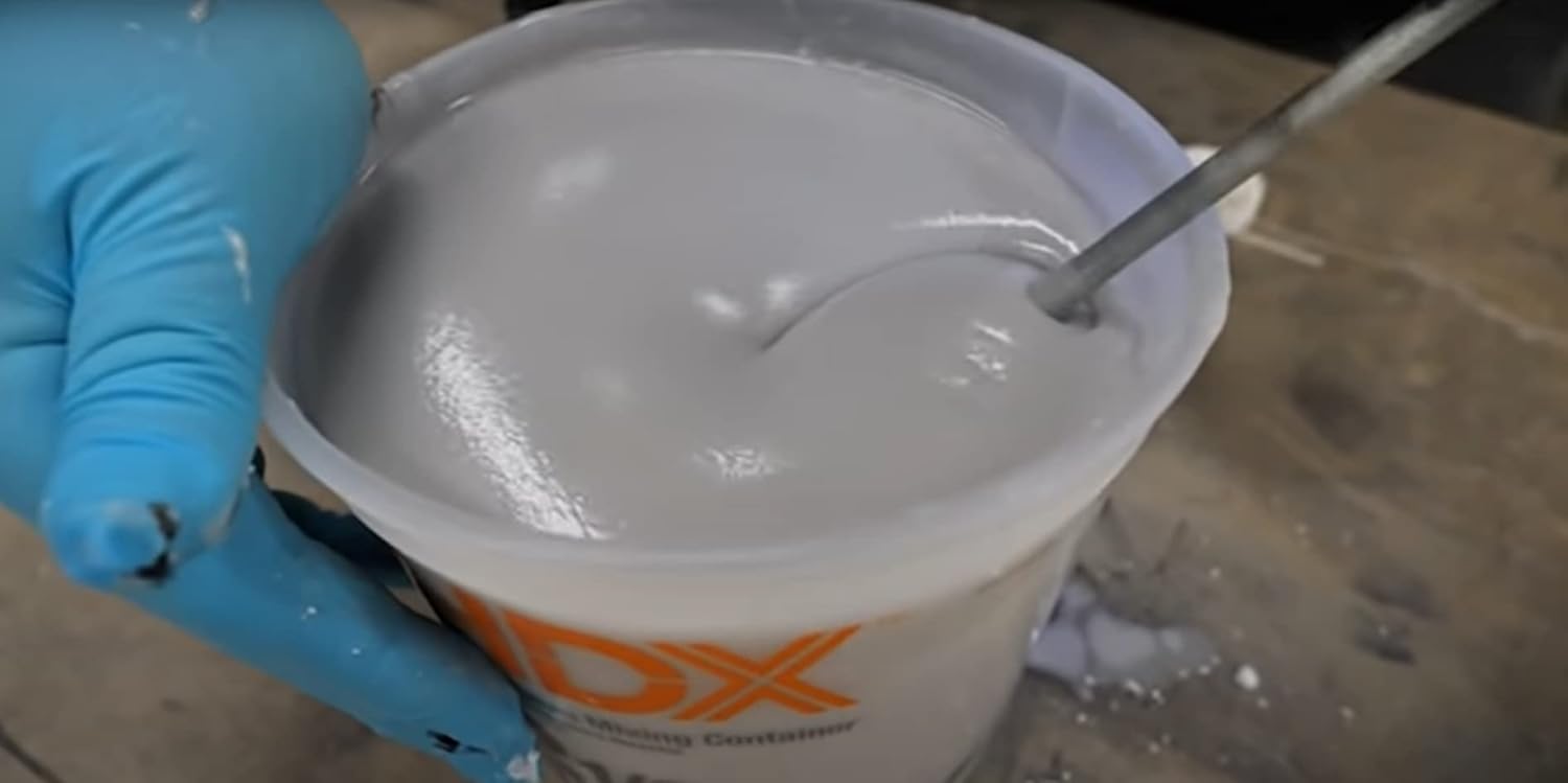 Espesante epoxi agente espesante para proyectos de epoxi verticales, inclinados o 3D! La polifibra se mezcla rápida y fácilmente con kits de resina