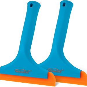 NEWISHTOOL Escobilla de ducha de vidrio, escobilla de ducha para paredes de ducha de azulejos, espejos de baño, escobilla de silicona flexible, NEWISHTOOL Escobilla de ducha de vidrio, escobilla de ducha para paredes de ducha de azulejos, espejos de baño, escobilla de silicona flexible,