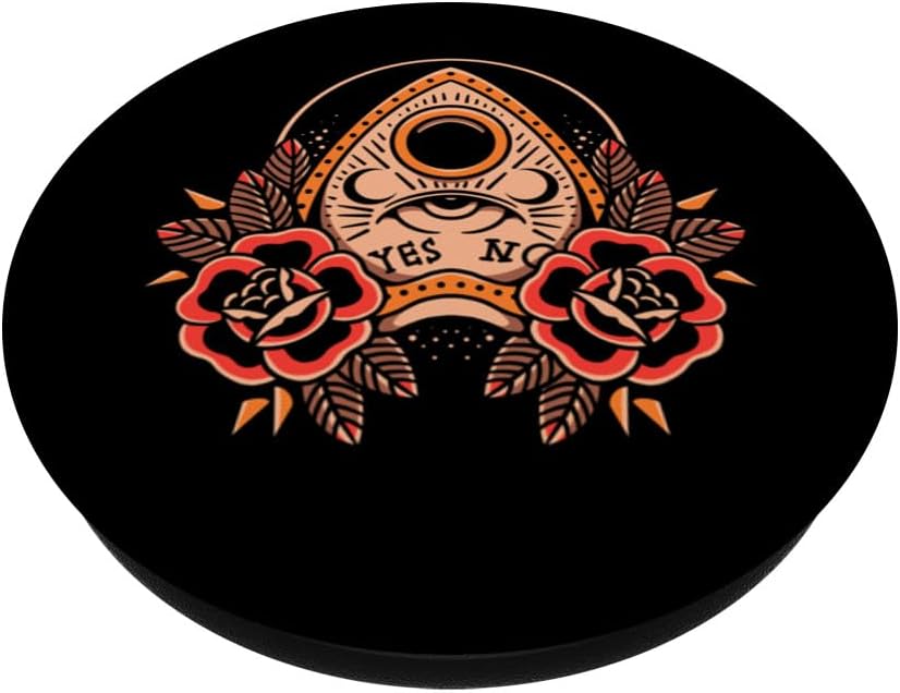Classic Ouija Board Wiccan Alt Grunge, ropa de moda espeluznante PopSockets intercambiables PopGrip