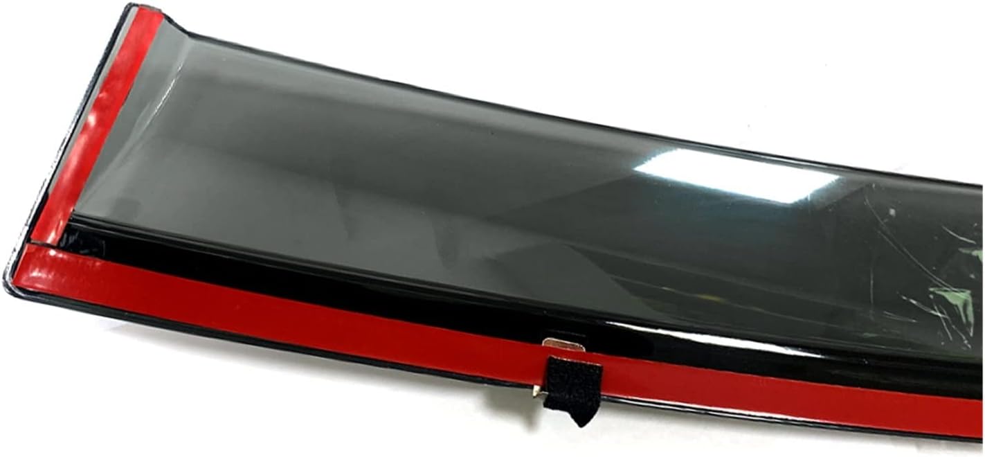Window Sun Rain Shade Visors Shield Shelter Protector Cover Trim Frame Sticker Compatible with Toyota Land Cruiser Prado J12 2002-2009