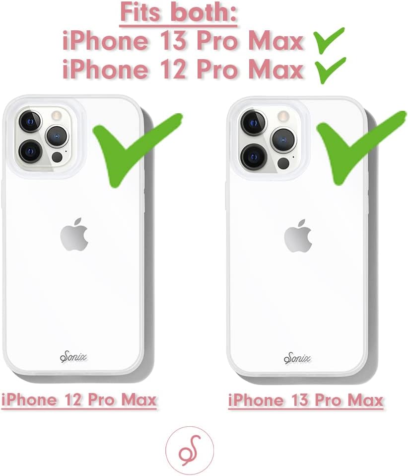 Sonix – Funda transparente para iPhone 13 Pro Max probada en caídas de 10pies, Funda protectora transparente para Apple iPhone 13Pro Max