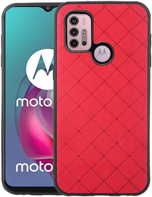 ELISORLI Compatible con Moto G30G20G1010 Power 2021 Funda resistente delgada de celda delgada antideslizante de goma TPU funda de teléfono móvil