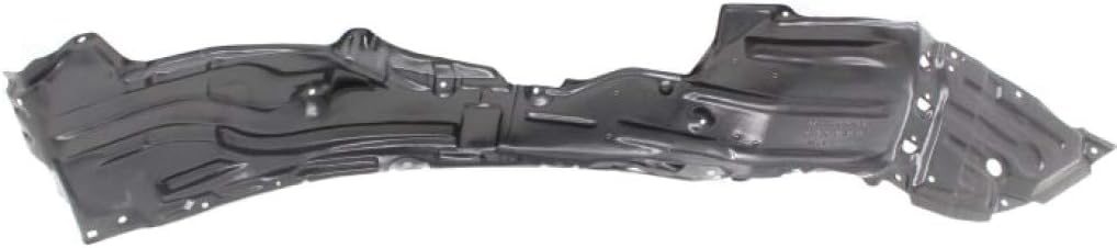 Para Toyota Prius 2016 2017 2018 Fender Liner lado del conductor  Delantero  Certificado CAPA  Todos los submodelos  Plástico  Reemplazo para