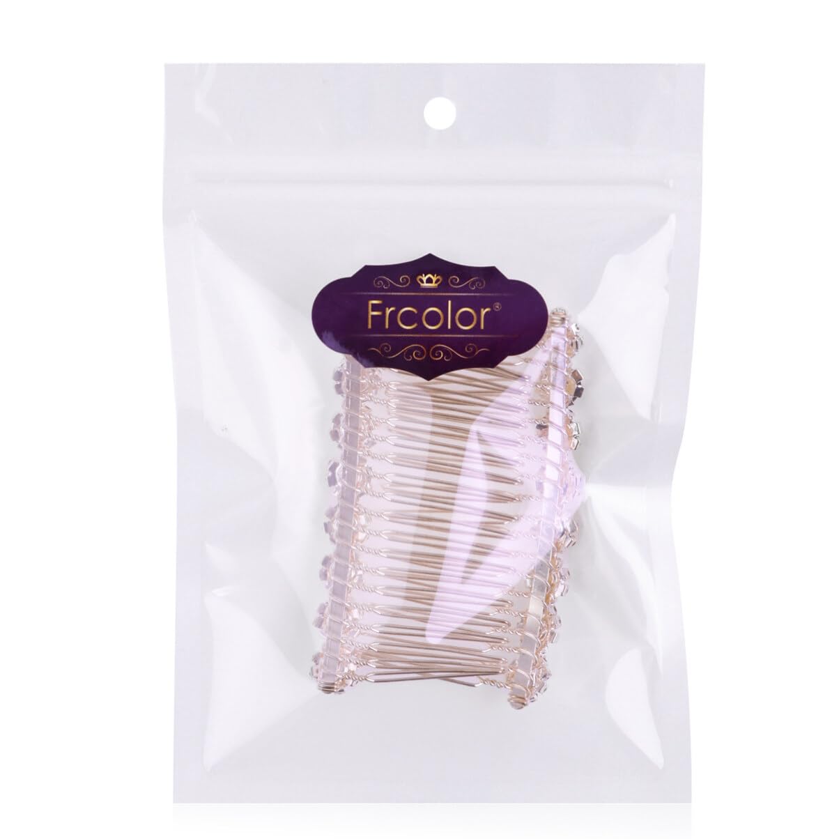 Peines de horquilla de 8 flores con diamantes de imitación de cristal, horquillas para el cabello, pinzas para el cabello para mujer, tocado de boda
