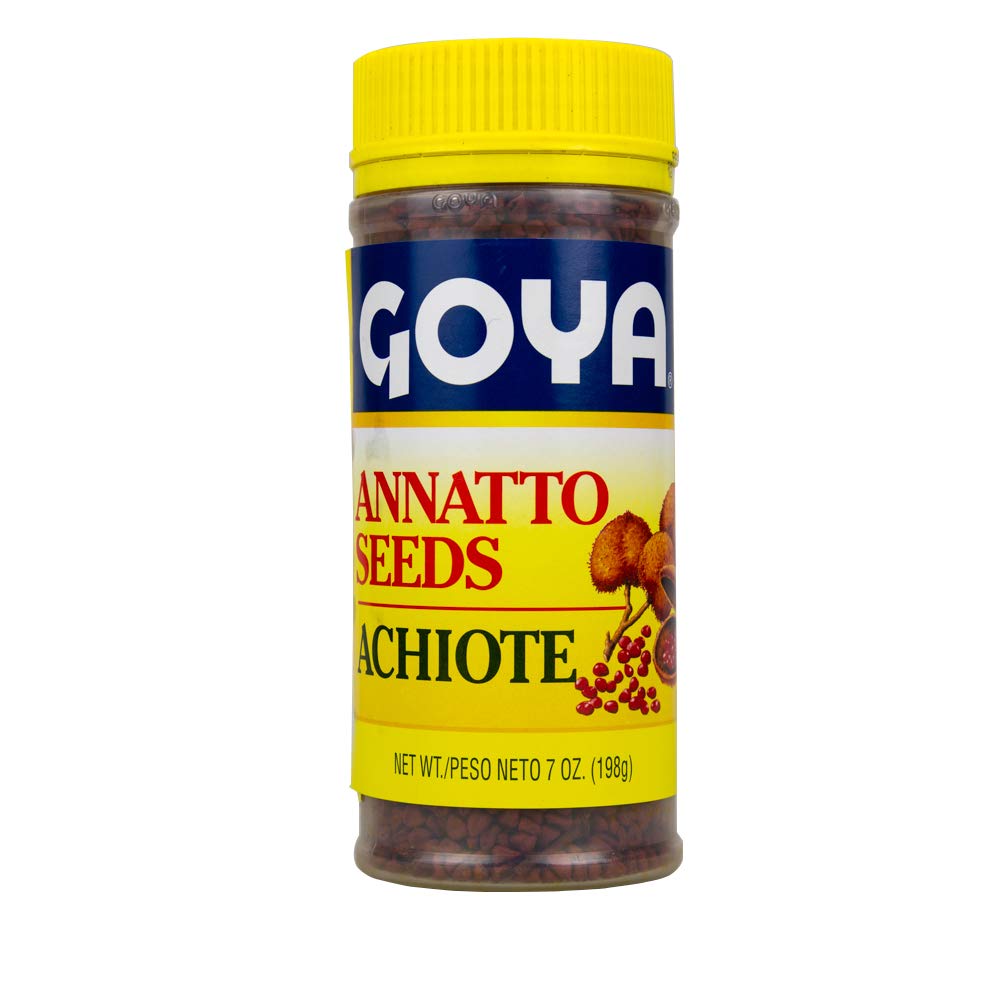 Goya Alimentos Achiote Annatto Semilla, 7 onzas