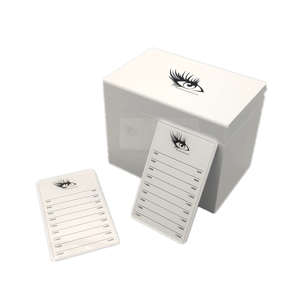 Caja de almacenamiento de pestañas acrílicas de 10 capas, organizador de maquillaje, pestañas postizas, soporte de paleta de pegamento, extensión de