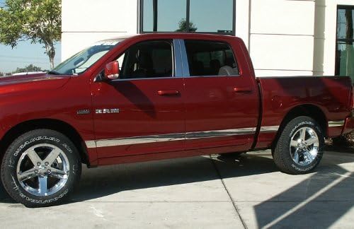 Tyger Auto Fabricado en Estados Unidos. Compatible con Dodge Ram Quad Cab 2009-2018 de 6.5 pies con panel basculante de guardabarros 3 14 pulgadas,