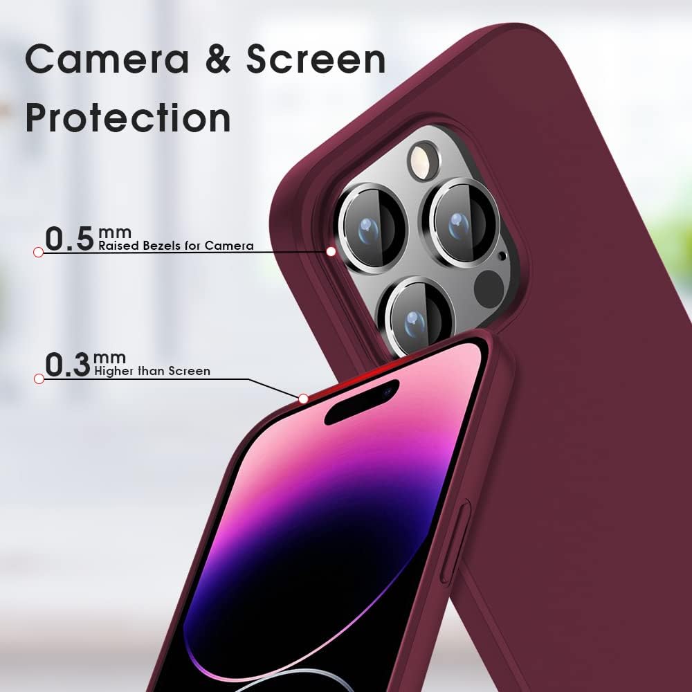 X-level Funda compatible con iPhone 14 Pro, delgada, ultrafina, serie Guardian, revestimiento de TPU suave con acabado mate, ligera, antiarañazos,