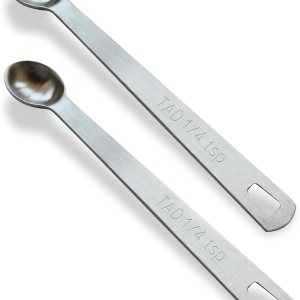 2 cucharaditas de 14 cucharadita (14 cucharadita 112 cucharadas 0.0 fl oz 1.25 cc 0.04 onzas) cuchara medidora única, cucharas medidoras 2 cucharaditas de 14 cucharadita (14 cucharadita 112 cucharadas 0.0 fl oz 1.25 cc 0.04 onzas) cuchara medidora única, cucharas medidoras